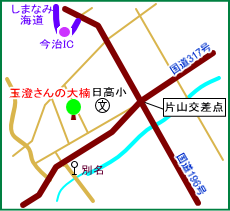 玉澄さんの大楠マップ